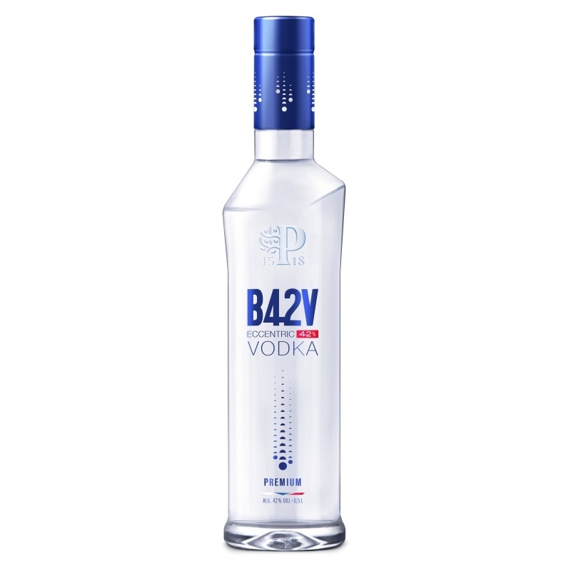VODKA B42V ECCENTRIC 42% 0.5L